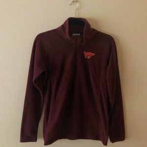 Women’s Virginia Tech Quarter-Zip Fleece Pullover